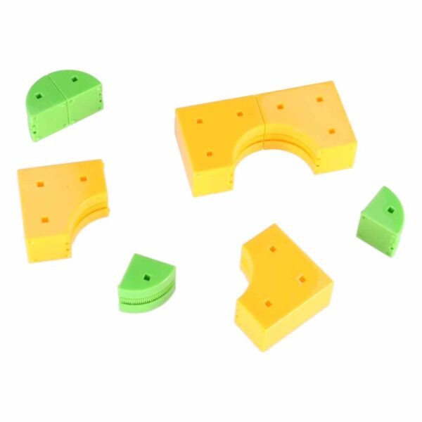 Magnetinis konstruktorius - lenktynių trasa su automobiliu, 65 dalys