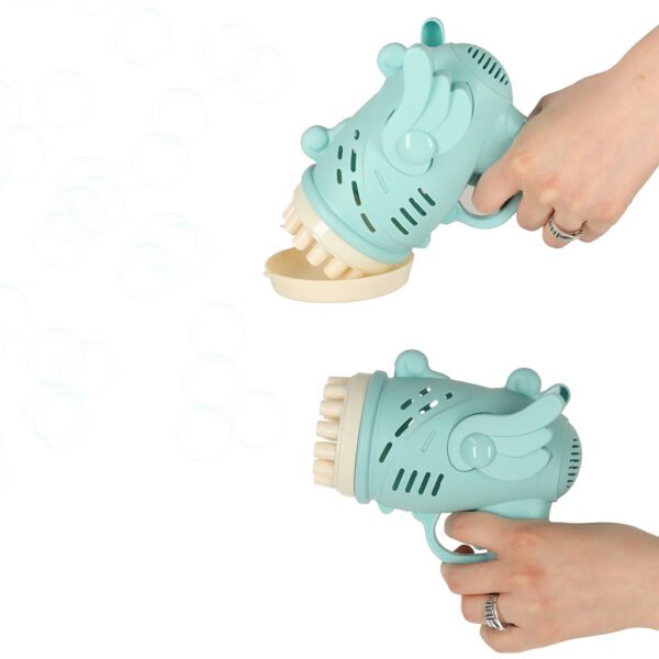 Muilo burbulų pistoletas su sparneliais (mėlynas)