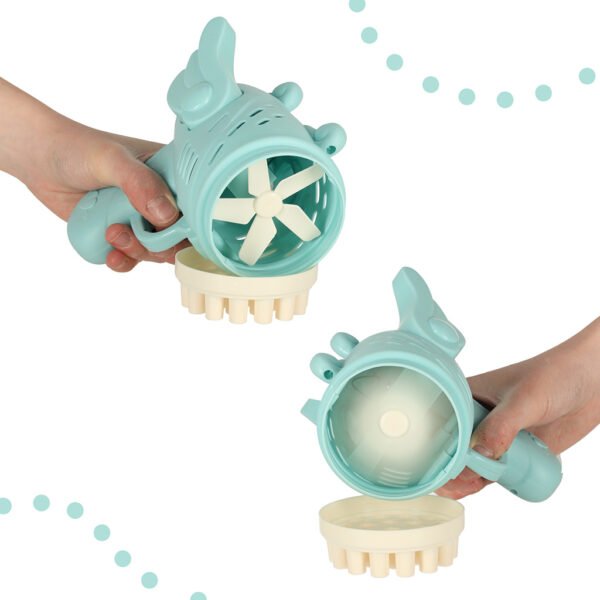 Muilo burbulų pistoletas su sparneliais (mėlynas)