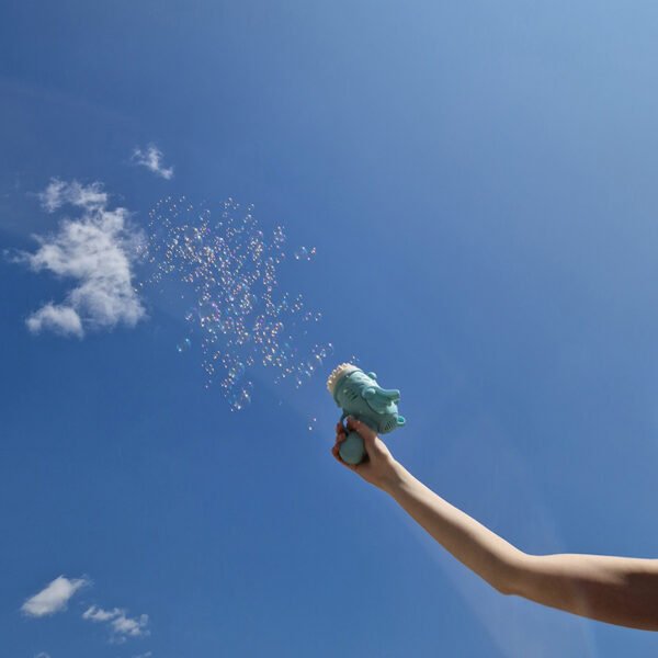 Muilo burbulų pistoletas su sparneliais (mėlynas)