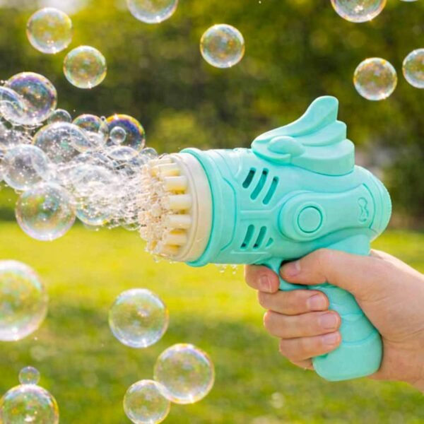 Muilo burbulų pistoletas su sparneliais (mėlynas)