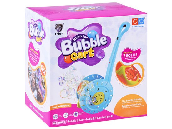 Muilo burbulų pūtimo stumdukas - vėjo malūnėlis