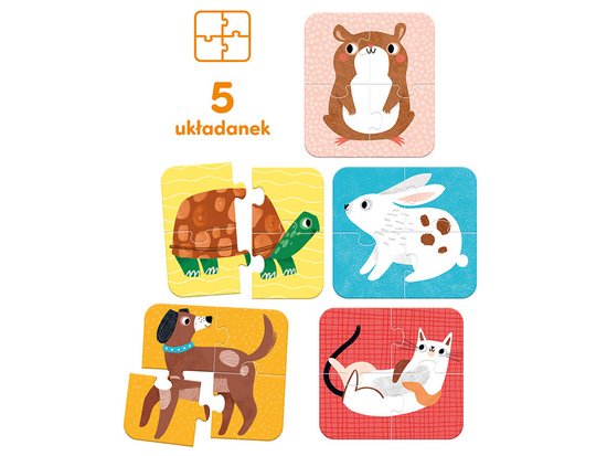 Mano pirmoji dėlionė - iš 4 dalių