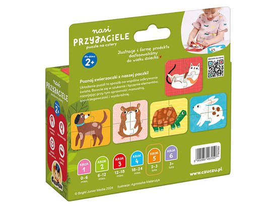 Mano pirmoji dėlionė - iš 4 dalių