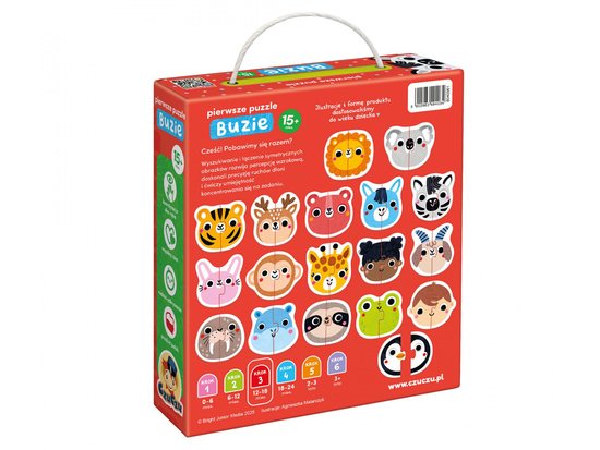 Pirmoji dėlionė Veidukai