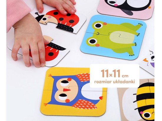 Dėlionė ,,Kas tai per gyvūnėliai?"