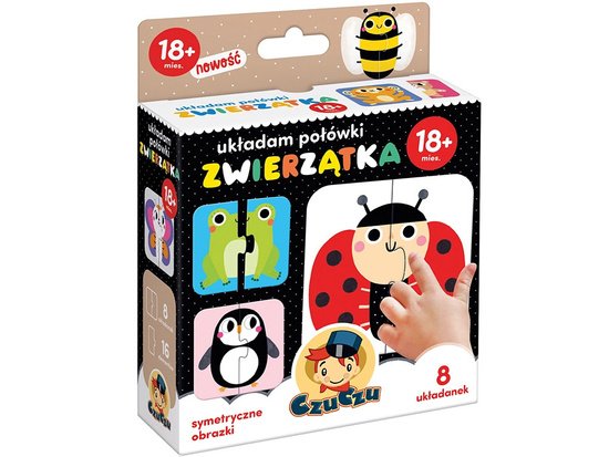 Dėlionė ,,Kas tai per gyvūnėliai?"