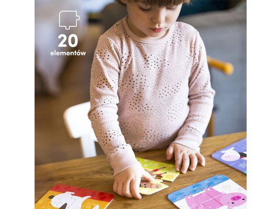 Dėlionė ,,Dėlioju gyvūnėlius"