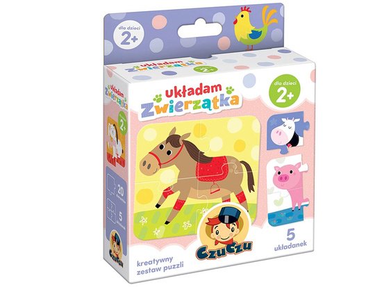 Dėlionė ,,Dėlioju gyvūnėlius"