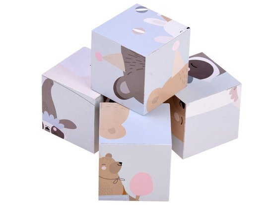 Medinė kaladėlių dėlionė