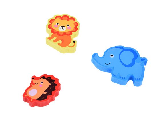 Medinė dėlionė ,,Egzotiniai gyvūnai"