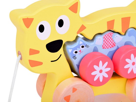 Medinis tempiamas kačiukas 2in1