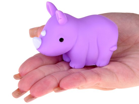 Spalvotų gyvūnėlių rinkinys maudynėms