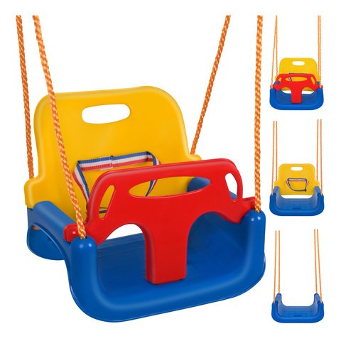 Sūpynės vaikams 3in1 (su mėlyna spalva)