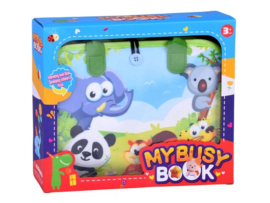 Lavinamoji sensorinė knygelė