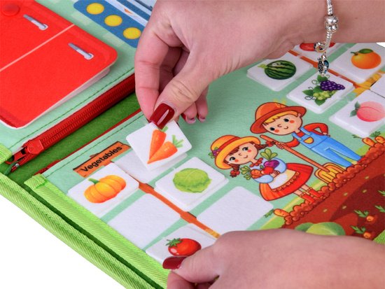 Lavinamoji sensorinė knygelė