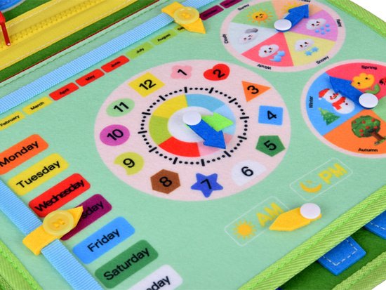 Lavinamoji sensorinė knygelė