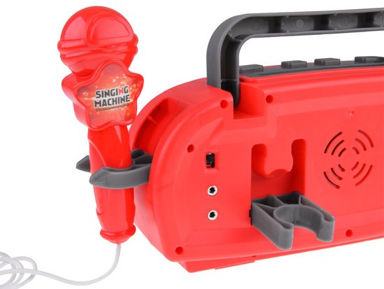 Žaislinis radijas su mikrofonu