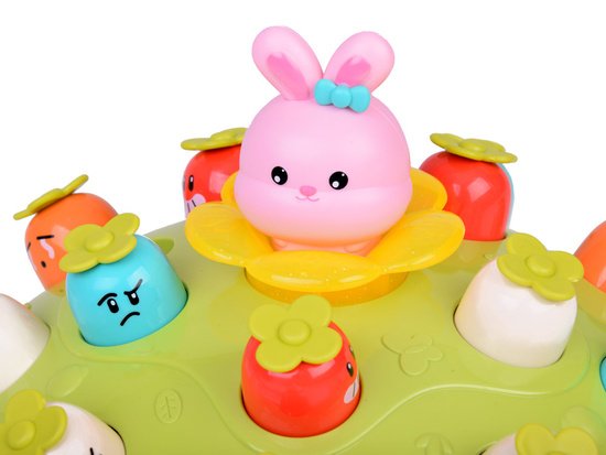 „Mušk plaktuku“ – interaktyvus žaidimas su triušiuku ir morkytėmis