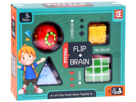 Loginių ir antistresinių žaislų rinkinys