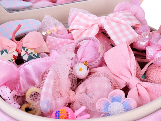 Stilinga papuošalų dėžutė su veidrodėliu