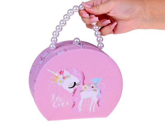 Stilinga papuošalų dėžutė su veidrodėliu