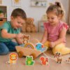 pol_pm_Wozek-drewniany-z-7-zwierzatkami-do-ciagniecia-ZA6168-23559_9 Medinis vežimėlis su gyvūnėliais