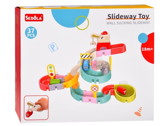 Kūrybiškas trasos rinkinys maudynėms