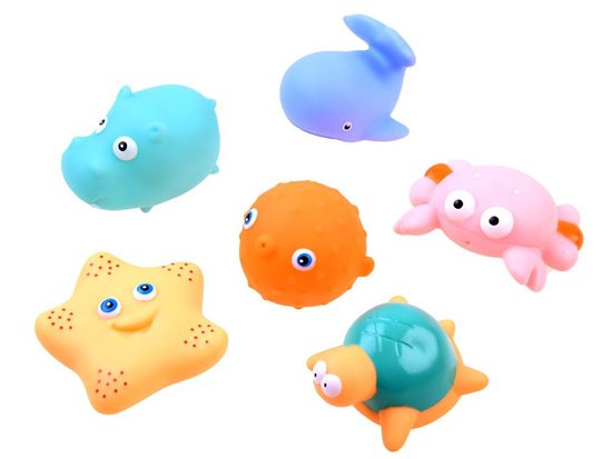 Spalvingas vonios žaislų rinkinys – smagioms ir linksmoms maudynėms