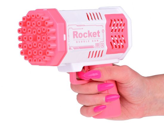 Muilo burbulų pistoletas (rožinis)