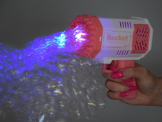 Muilo burbulų pistoletas (rožinis)