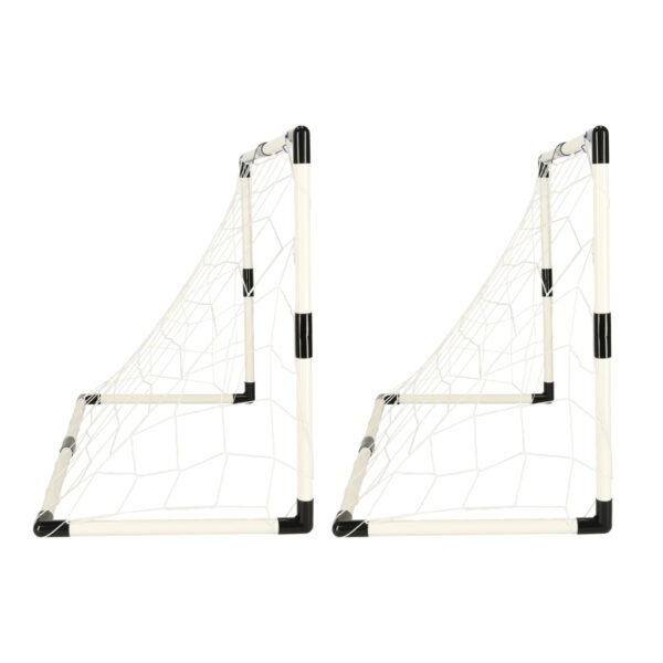 Bramka-pilkarska-do-pilki-noznej-dla-dzieci-treningowa-95-x-48-x-70-cm-168393 Vaikiški futbolo vartai (2 vnt.) su kamuoliais ir pompa
