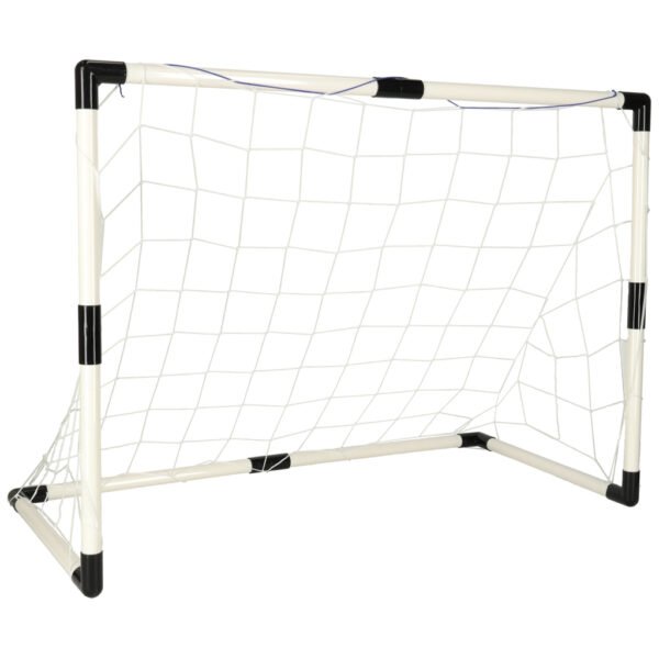 Bramka-pilkarska-do-pilki-noznej-dla-dzieci-treningowa-95-x-48-x-70-cm-168394 Vaikiški futbolo vartai (2 vnt.) su kamuoliais ir pompa