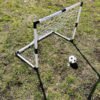 Bramka-pilkarska-do-pilki-noznej-dla-dzieci-treningowa-95-x-48-x-70-cm-168401 Vaikiški futbolo vartai (2 vnt.) su kamuoliais ir pompa