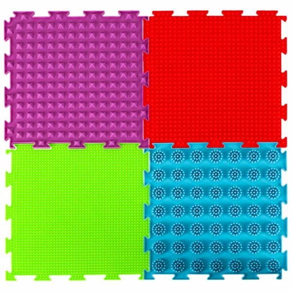 Mata-sensoryczne-puzzle-montessori-do-masazu-stop-8-elementow-171919 Sensorinis ortopedinis takelis - dėlionė