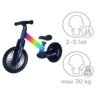 Rowerek-biegowy-Trike-Fix-Glow-LED-granatowy-182910 Šviečiantis balansinis dviratukas (tamsiai mėlynos spalvos)