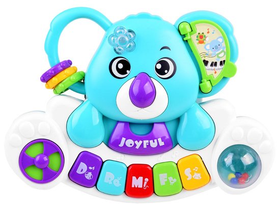 pol_pm_Kolorowe-PIANINKO-organki-odglosy-zwierzat-ZA3865-17425_3 Interaktyvus muzikinis pianinas ,,Koala" vaikams