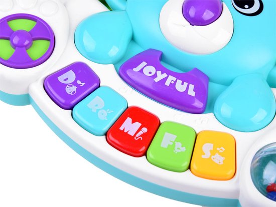pol_pm_Kolorowe-PIANINKO-organki-odglosy-zwierzat-ZA3865-17425_4 Interaktyvus muzikinis pianinas ,,Koala" vaikams