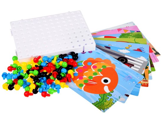 pol_pm_Ukladanka-Guzikowa-edukacyjna-kolorowa-mozaika-dla-dzieci-ZA4191-18592_2 Edukacinė mozaika - dėlionė vaikams