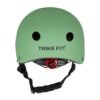 Kask-rowerowy-dla-dziecka-Trike-Fix-dzieciecy-regulowany-LED-S-48-54cm-zielony-ciemny-184343 Vaikiškas dviračio šalmas su LED (žalia spalva, S 48-54cm)