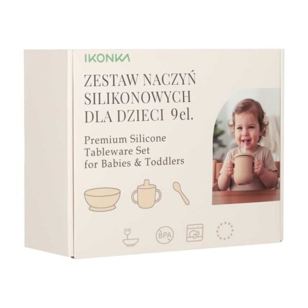 Naczynia-silikonowe-dla-dzieci-niemowlat-krab-zestaw-9-elementow-fioletowy-184238 Silikoninių indų rinkinys vaikams „Krabas“ – 9 dalių, violetinis