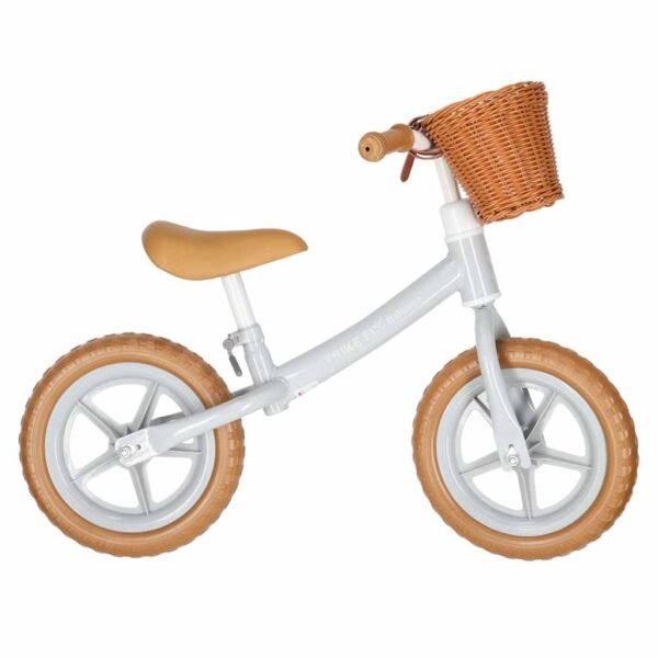 Rowerek-biegowy-Trike-Fix-Balance-z-koszykiem-brazowy-189209 Balansinis dviratukas su krepšeliu (pilkos ir rudos spalvos)