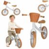 Rowerek-biegowy-Trike-Fix-Balance-z-koszykiem-brazowy-189223 Balansinis dviratukas su krepšeliu (pilkos ir rudos spalvos)