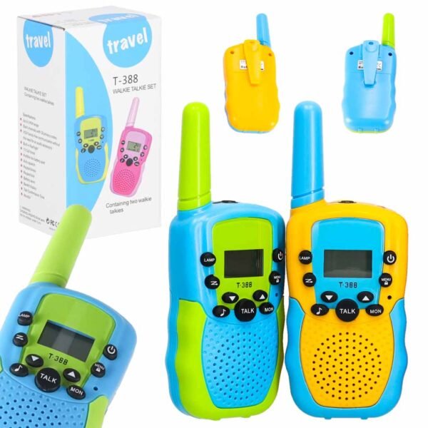 Walkie-talkie-krotkofalowka-dla-dzieci-zestaw-2-sztuki-183943 Vaikiškos racijos (2 vnt.) – ryšys iki 3 km