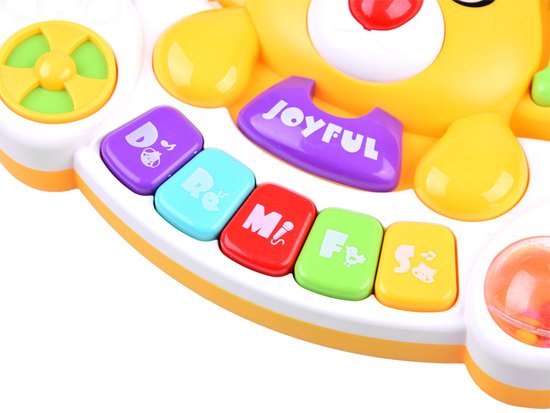 pol_pm_Kolorowe-PIANINKO-organki-odglosy-zwierzat-ZA3865-17085_4 Interaktyvus muzikinis pianinas ,,Koala" vaikams
