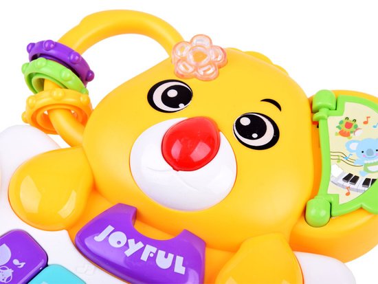 pol_pm_Kolorowe-PIANINKO-organki-odglosy-zwierzat-ZA3865-17085_5 Interaktyvus muzikinis pianinas ,,Koala" vaikams