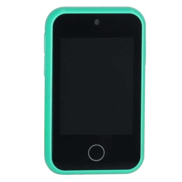 Telefon-smartfon-dla-dzieci-aparat-kamera-karta-8GB-zielony-dinozaur-187943 Edukacinis išmanusis telefonas vaikams su fotoaparatu, kameromis ir žaidimais – žalias dinozauras