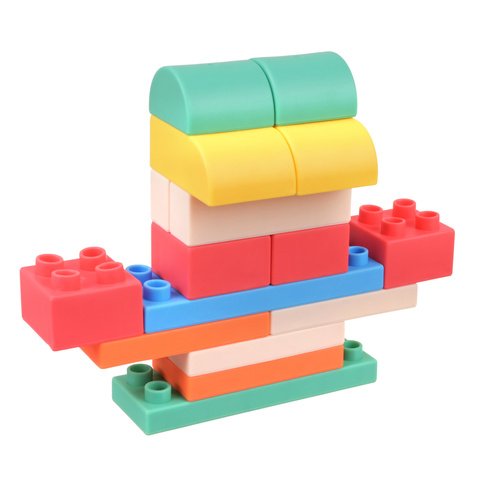 Stacked from 7 images. Method=A (R=7,S=4) Sensorinės guminės kaladėlės vaikams (120 vnt.)