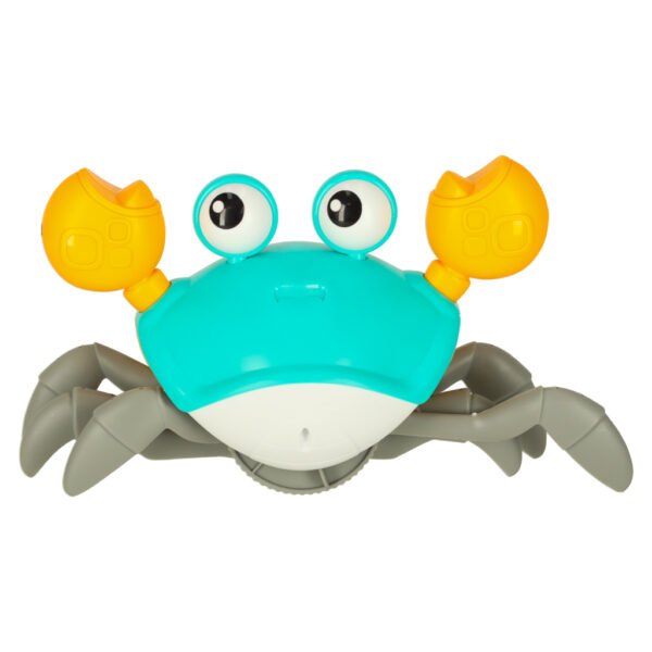 Krab-pelzajacy-interaktywny-z-dzwiekiem-zielony-167795 Interaktyvus ropojantis krabukas su garsu ir USB įkrovimu
