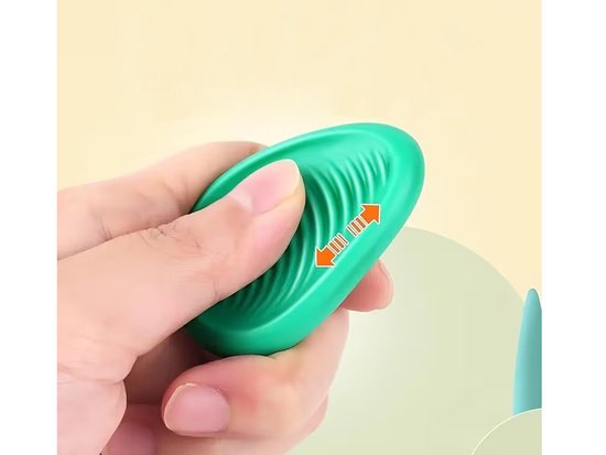 Spalvoti silikoniniai sensoriniai akmenėliai Fidget Toys – 6 vnt.